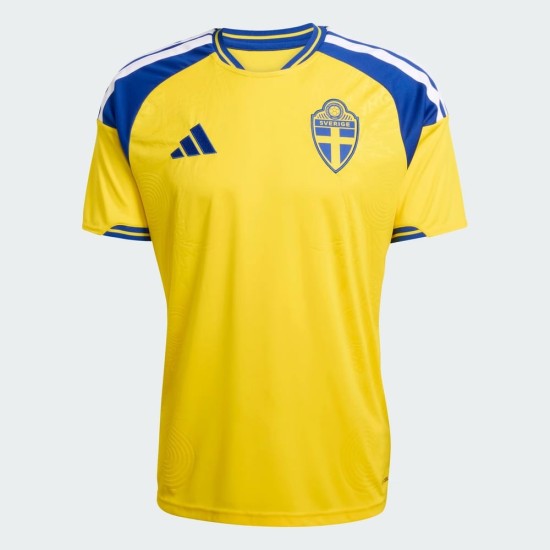 Camiseta local de la Copa del Mundo 2026 de Suecia para mujer
