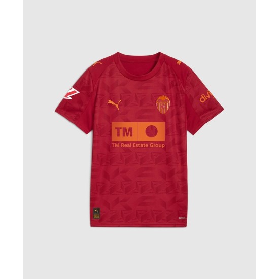 Camiseta visitante del Valencia CF 2025/26 para niño