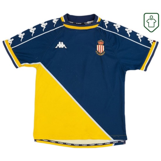 Hombre Camiseta retro visitante AS Monaco 1999/00 Hombre Camiseta retro visitante AS Monaco 1999/00