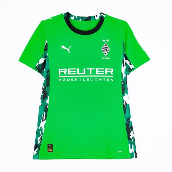 Camiseta Borussia Mönchengladbach 2025/26 Segunda Mujer