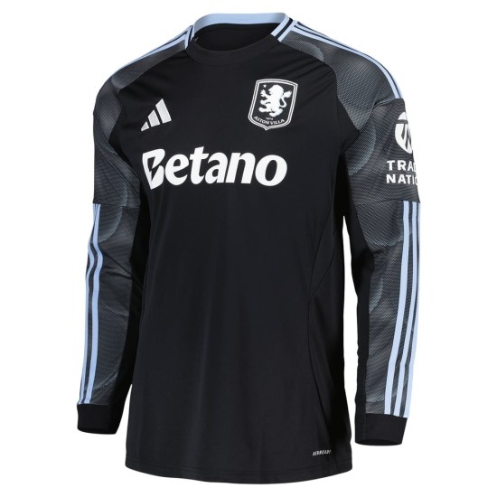 Camiseta de manga larga de visitante Aston Villa 2025/26 Hombre Camiseta de manga larga de visitante Aston Villa 2025/26 Hombre