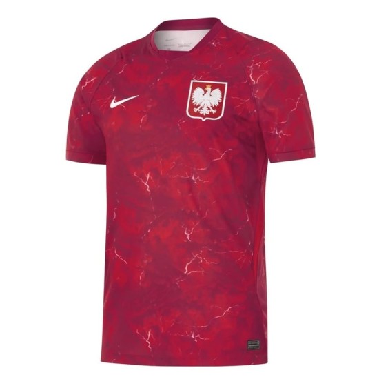Camiseta Mundial 2026 Visitante Polonia Niño