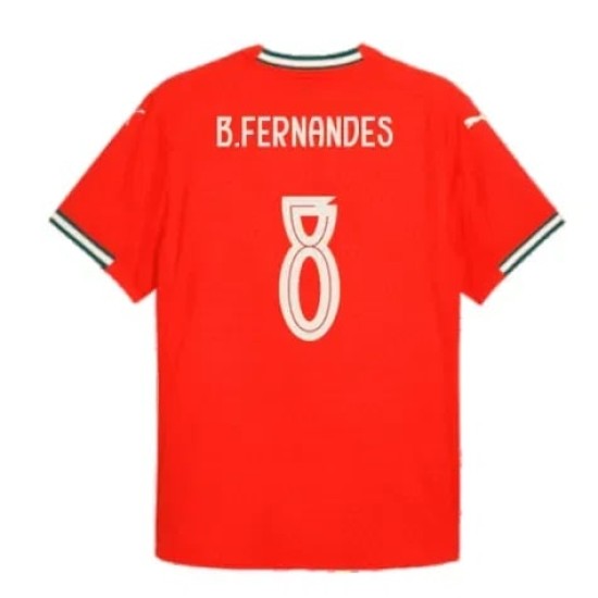 Camiseta de casa B.FERNANDES Portugal 2025/26 para mujeres Camiseta de casa B.FERNANDES Portugal 2025/26 para mujeres