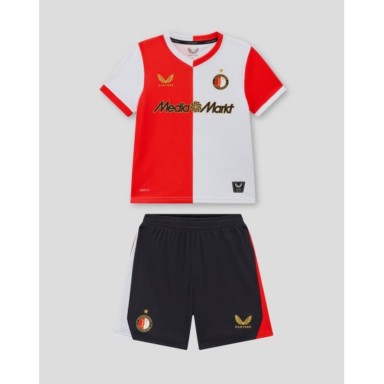 Kit local Feyenoord 2025/26 para niño Kit local Feyenoord 2025/26 para niño