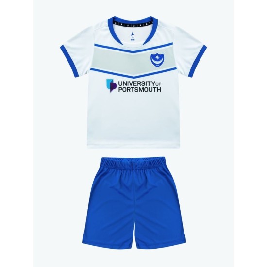 Kit Segunda Equipación Portsmouth Niño 2025/26 Kit Segunda Equipación Portsmouth Niño 2025/26