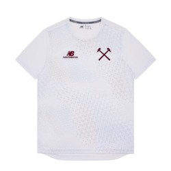 Camiseta de entrenamiento previa al partido de la 3.ª equipación del West Ham United 2026/27 - Blanca para niño