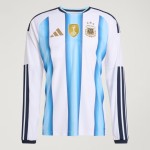 Camiseta oficial de local Argentina 2026 de manga larga para hombre Camiseta oficial de local Argentina 2026 de manga larga para hombre