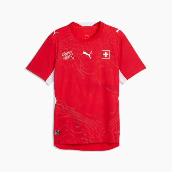 Camiseta de hombre Suiza 2026 Copa del Mundo auténtica local Camiseta de hombre Suiza 2026 Copa del Mundo auténtica local
