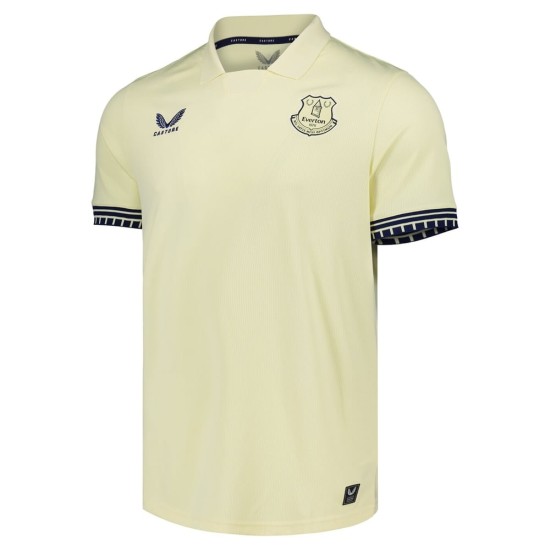 Camiseta visitante hombre sin patrocinio Everton 2025/26