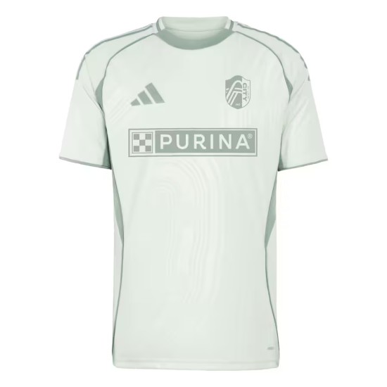 Camiseta Previa al Partido Tercera 2025 del St. Louis City SC para Hombre - Verde