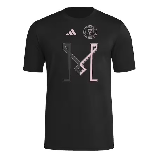 Camiseta Hook AEROREADY Tercera Hombre Inter Miami CF 2025 - Negra Camiseta Hook AEROREADY Tercera Hombre Inter Miami CF 2025 - Negra