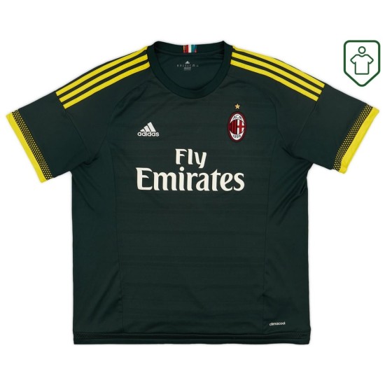 Camiseta retro Milan 2015/16 para hombre Camiseta retro Milan 2015/16 para hombre