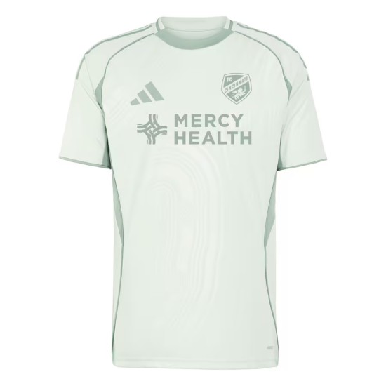 Camiseta de Pre-partido Tercera 2025 de FC Cincinnati para Hombre - Verde Camiseta de Pre-partido Tercera 2025 de FC Cincinnati para Hombre - Verde
