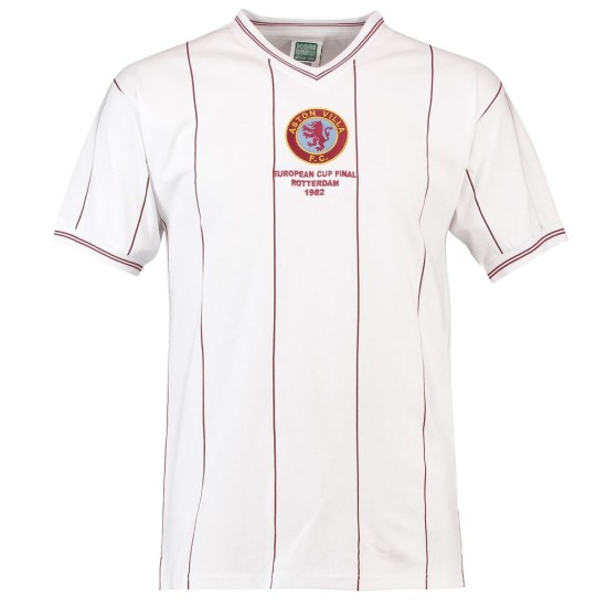 Camiseta Retro Final Copa Europea Mujer Aston Villa 1982 Camiseta Retro Final Copa Europea Mujer Aston Villa 1982