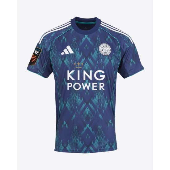 Hombre Leicester City 2025/26 Camiseta Visitante Hombre Leicester City 2025/26 Camiseta Visitante