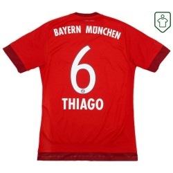 Camiseta retro Bayern Múnich 2015/16 local para hombre Thiago #6