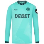 Hombre Camiseta de Manga Larga de Visitante Wolverhampton Wanderers 2025/26 Hombre Camiseta de Manga Larga de Visitante Wolverhampton Wanderers 2025/26