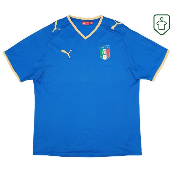 Camiseta retro local Italia 2007/08 para hombre Camiseta retro local Italia 2007/08 para hombre