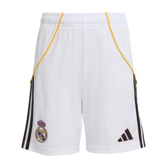 Pantalones cortos local del Real Madrid 2025/26 para niño Pantalones cortos local del Real Madrid 2025/26 para niño