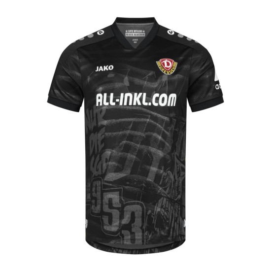 Hombre Camiseta visitante Dynamo Dresden 2025/26 - Negra