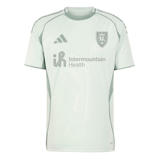 Camiseta Mujer Real Salt Lake 2025 Tercera Pre Partido Verde