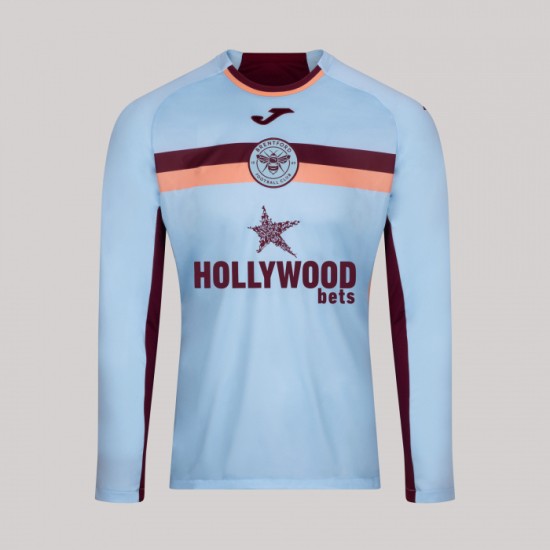 Camiseta tercera manga larga Brentford 2025/26 niño