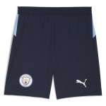Pantalones Cortos Locales Negros Manchester City 2025/26 Hombre Pantalones Cortos Locales Negros Manchester City 2025/26 Hombre