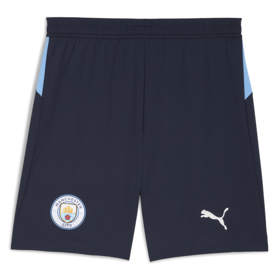 Pantalones Cortos Locales Negros Manchester City 2025/26 Hombre Pantalones Cortos Locales Negros Manchester City 2025/26 Hombre