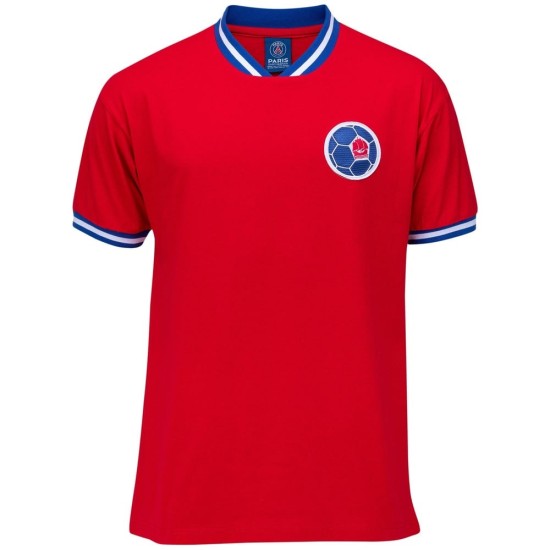 Camiseta Retro local del PSG para hombre 1970 Camiseta Retro local del PSG para hombre 1970