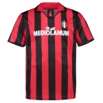 Camiseta retro Milan 1988 local para hombre