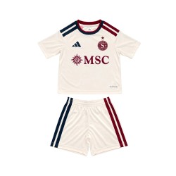Conjunto de la 2.ª equipación del Servette FC 2026/27 para niño