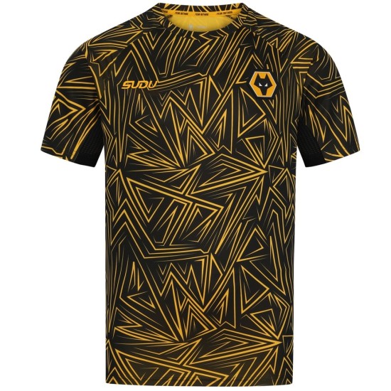 Niño Wolverhampton Wanderers 2025/26 Camiseta de Previa Local Niño Wolverhampton Wanderers 2025/26 Camiseta de Previa Local