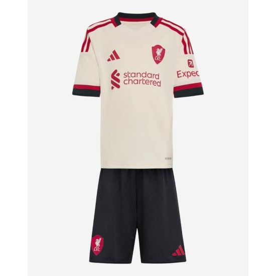 Kit Visitante Liverpool Niño 2025/26 Kit Visitante Liverpool Niño 2025/26