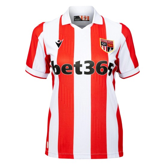 Camiseta local Stoke City 2026/27 para mujer Camiseta local Stoke City 2026/27 para mujer