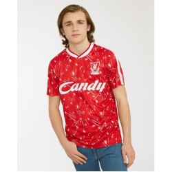 Camiseta retro local Candy Liverpool 1989/91 de hombre