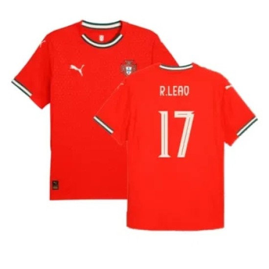 Camiseta de casa R.LEAO Portugal 2025/26 para hombres Camiseta de casa R.LEAO Portugal 2025/26 para hombres