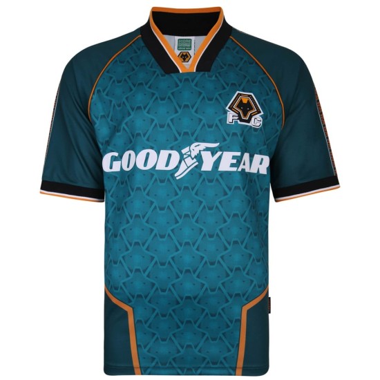 Mujeres Wolverhampton Wanderers 1996 De visitante Retro Camiseta