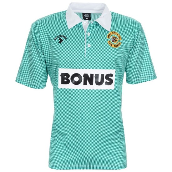 Camiseta Retro de Visitante 1990 de Hull City para Hombre Camiseta Retro de Visitante 1990 de Hull City para Hombre