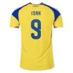 Camiseta Auténtica Local Suecia 2026 para Hombre ISAK #9 Camiseta Auténtica Local Suecia 2026 para Hombre ISAK #9