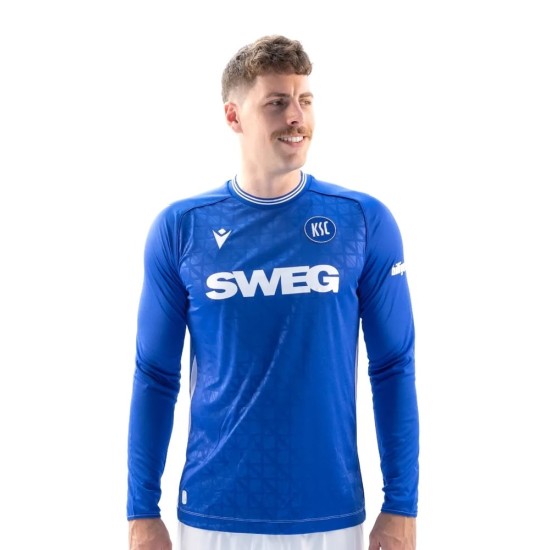 Camiseta de Manga Larga de Local para Niño Karlsruher SC 2026/27 Camiseta de Manga Larga de Local para Niño Karlsruher SC 2026/27