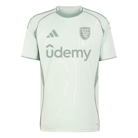 Camiseta Niño San Jose Earthquakes 2025 Tercera Pre Partido Verde Camiseta Niño San Jose Earthquakes 2025 Tercera Pre Partido Verde