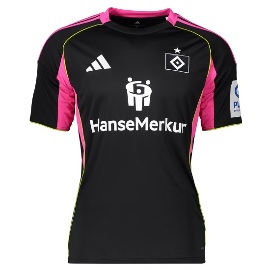 Mujer Camiseta Tercera Hamburger SV 2025/26 Mujer Camiseta Tercera Hamburger SV 2025/26