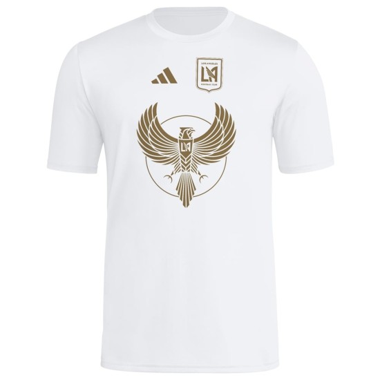Camiseta Hook AEROREADY Tercera Mujer Los Angeles FC 2025 - Blanca