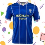Camiseta Retro Local 1987 de Cardiff City para Hombre Camiseta Retro Local 1987 de Cardiff City para Hombre
