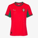 Camiseta de equipo femenino de hogar para mujer Portugal 2025