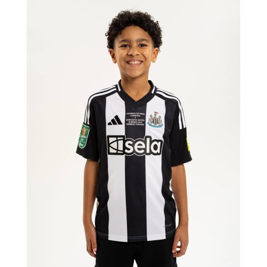 Camiseta de los ganadores de la Carabao Cup Newcastle United 2025 Niño Camiseta de los ganadores de la Carabao Cup Newcastle United 2025 Niño