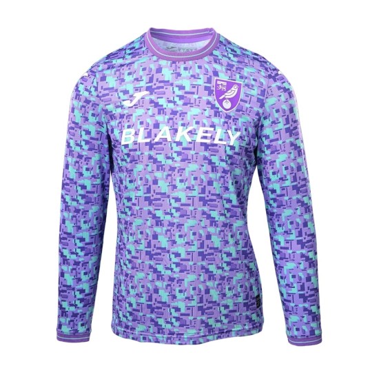 Camiseta Tercera de Manga Larga Norwich City 2026/27 Hombre Camiseta Tercera de Manga Larga Norwich City 2026/27 Hombre