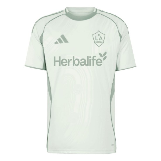 Camiseta prepartido tercera LA Galaxy 2025 verde mujer