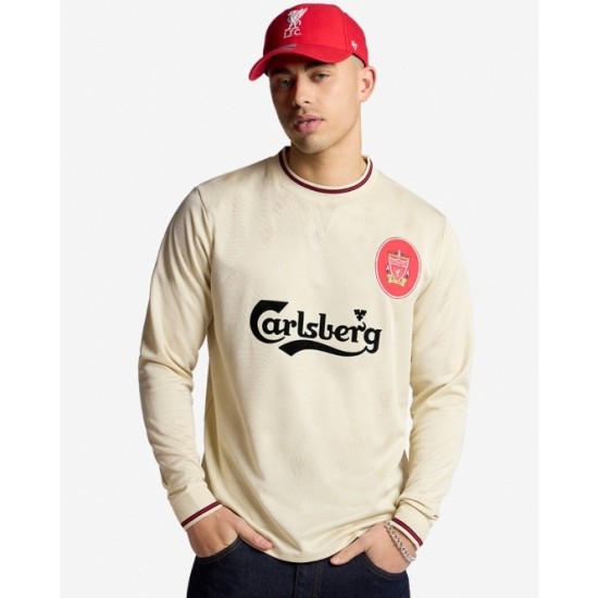 Camiseta Retro Visitante Manga Larga Mujer Liverpool 1996/97