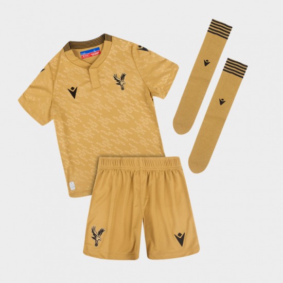 Niño Crystal Palace 2025/26 Tercer Kit Águila Dorada Niño Crystal Palace 2025/26 Tercer Kit Águila Dorada